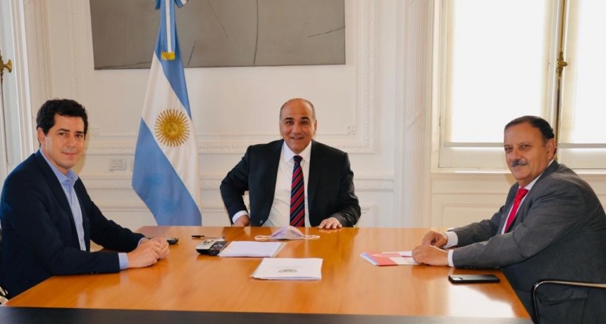 El gobernador planteó a Manzur y De Pedro, la necesidad de seguir trabajando en disminuir las asimetrías en el Norte 