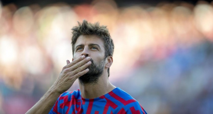 Gerard Piqué anunció su retiro del fútbol profesional