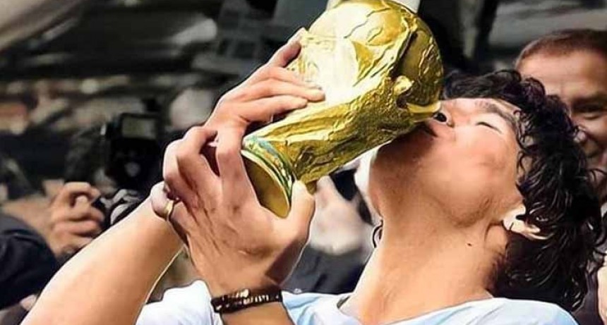 Presentan un libro sobre Maradona y lanzan la biblioteca móvil 