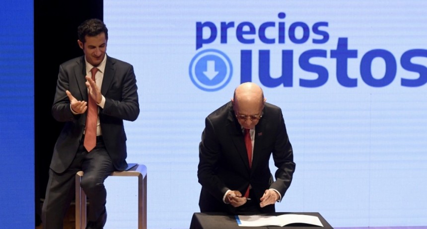 El Gobierno lanzó el programa Precios Justos, con más de 1.700 productos congelados hasta marzo