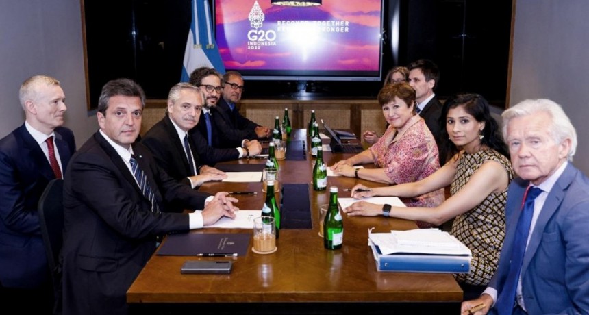 Alberto Fernández se reunió con Kristalina Georgieva
