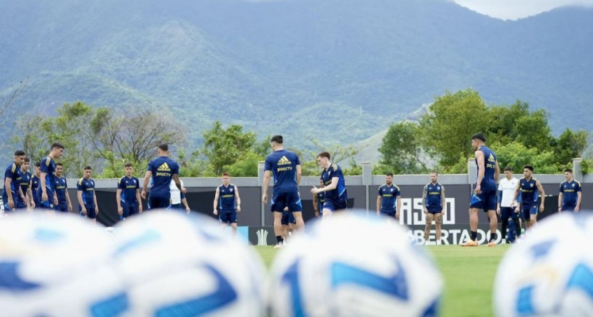 Rumbo a la 7ma: Boca realizó su primer entrenamiento en suelo brasilero