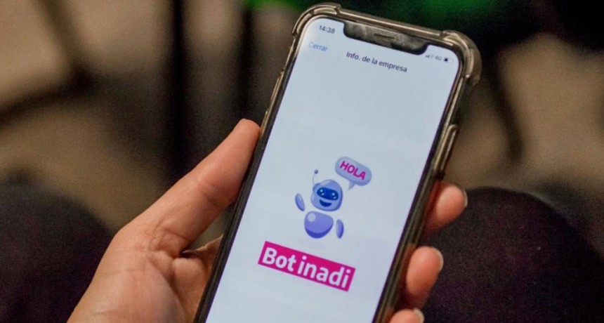 El Inadi presentó su bot de consultas y asesoramiento por WhatsApp