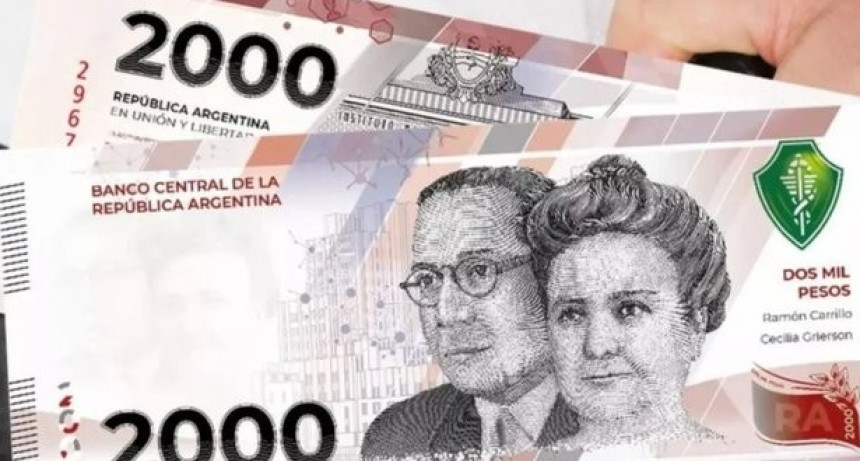 El billete de $ 2000 cuenta con nuevas medidas de seguridad 
