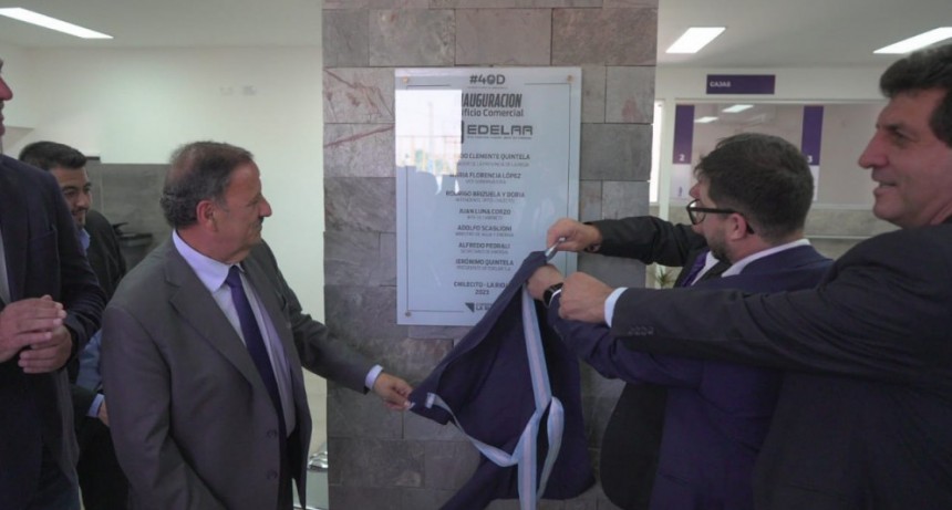 Se inauguraron las oficinas comerciales de EDELAR en Chilecito