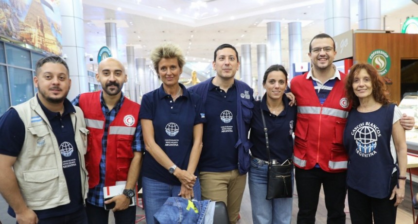 Arribó la ayuda humanitaria argentina para la población afectada en la Franja de Gaza