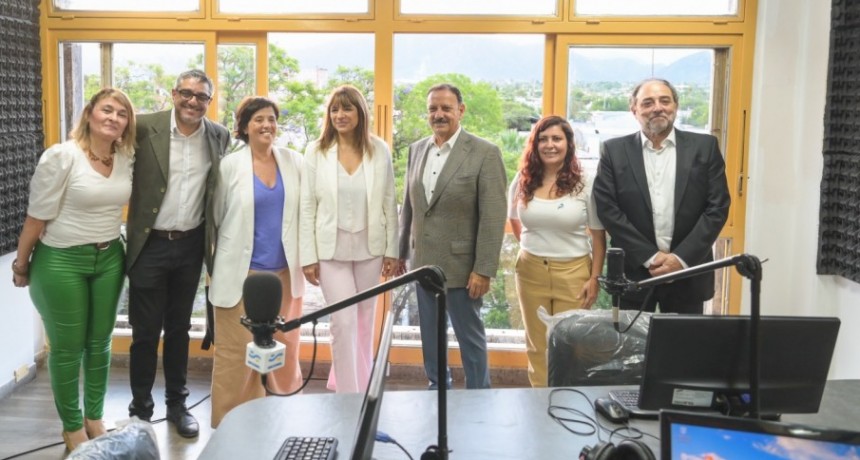 Se inauguraron los estudios de LRA 28 Radio Nacional 