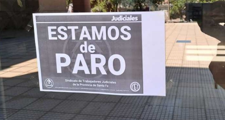 Judiciales anunció jornada de protesta y paro por reclamos salariales