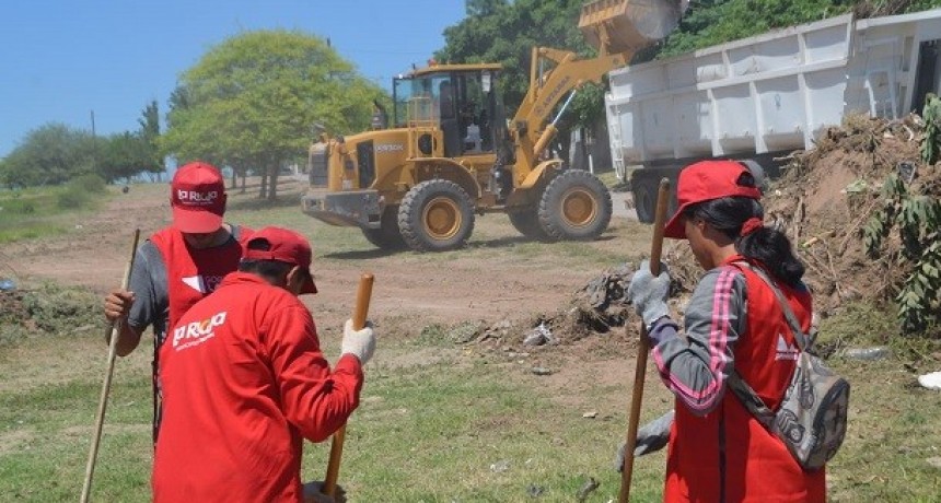 El Municipio continúa llevando adelante trabajo de erradicación y limpieza de basurales
