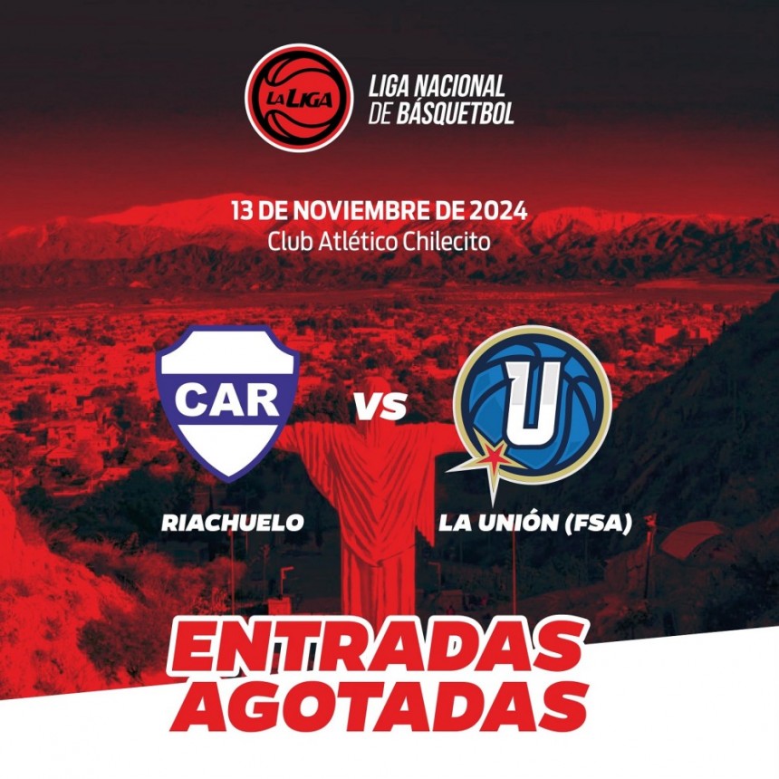  Riachuelo en Chilecito juega con entradas agotadas