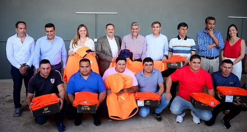 Olta: Se inauguró remodelación del campamento de Vialidad Provincial