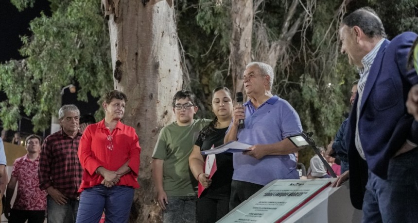 Merecido reconocimiento: La pista de atletismo del Centro 5 se llama 