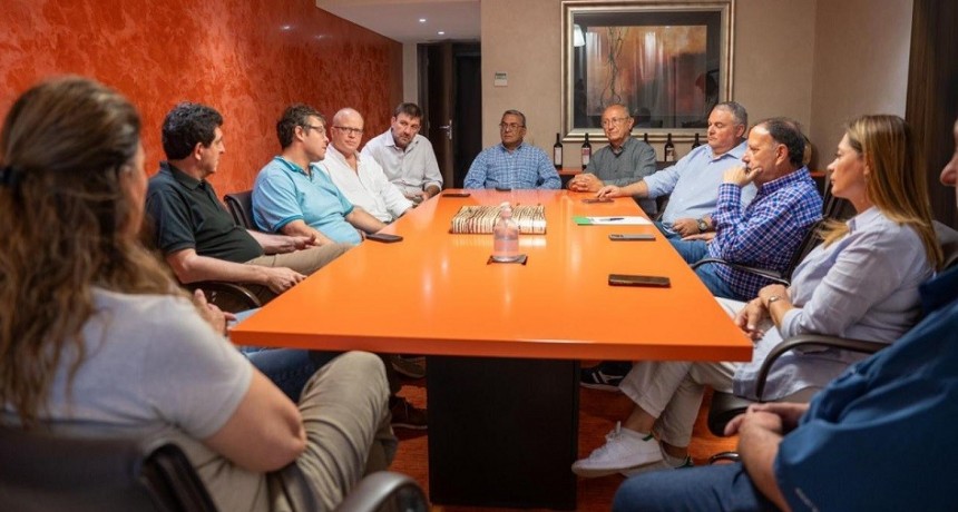 Quintela se reunió con Cooperativa de Agricultores Federados