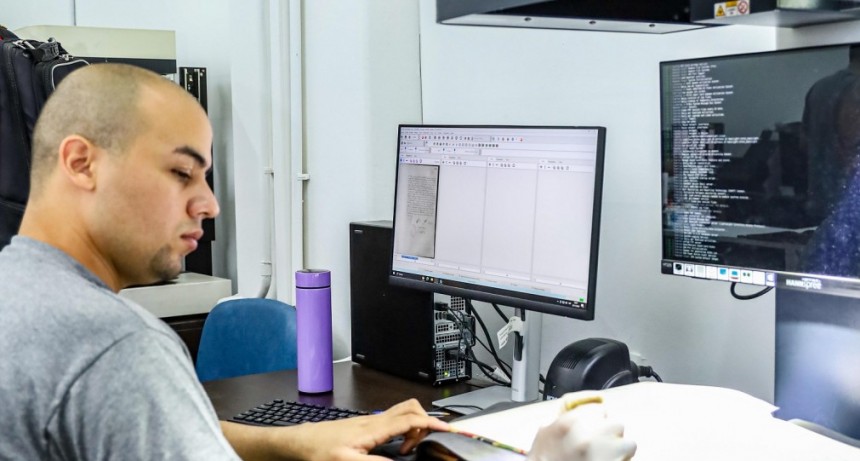 Avanza la digitalización del archivo del Registro Civil de la Provincia