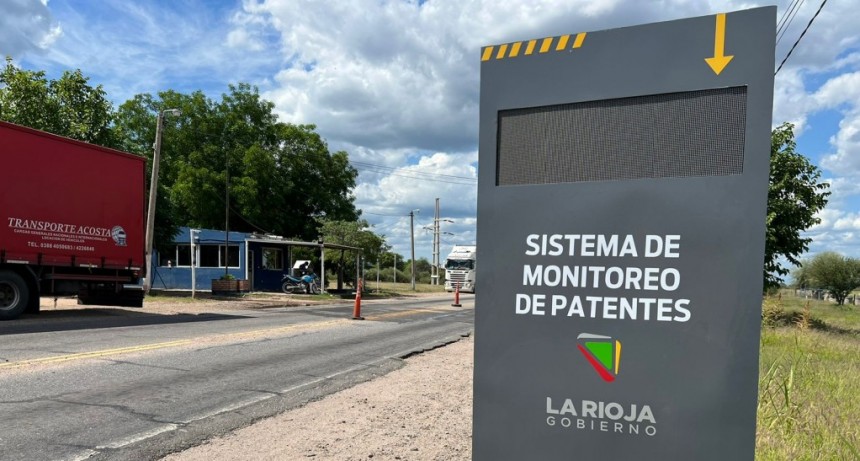 La Rioja implementará anillo de seguridad digital y monitoreo de patentes en los puestos camineros