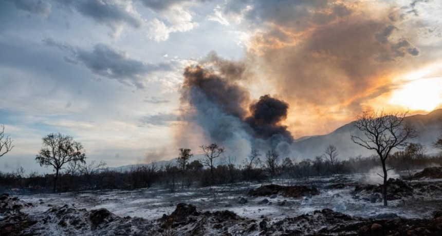 Intensa labor para controlar varios incendios en la Capital