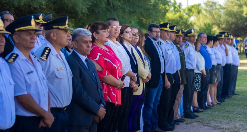 La ministro Asis participó del cierre del ciclo lectivo en la Escuela de Cadetes