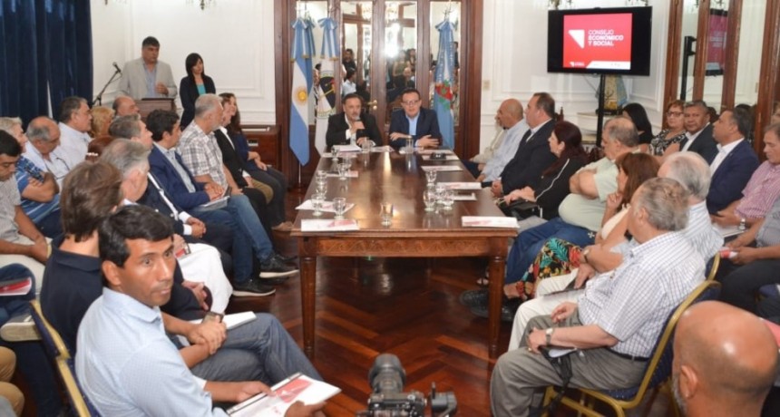 Quintela reactivó el Consejo Económico y Social