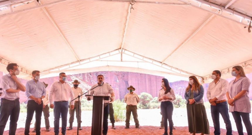  Quintela encabezó la reapertura turística provincial en el Parque Nacional Talampaya