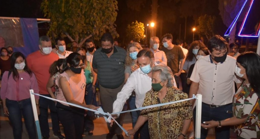 Vinchina: Quintela inauguró la 1° Feria de Emprendedores Productores y Artesanos 