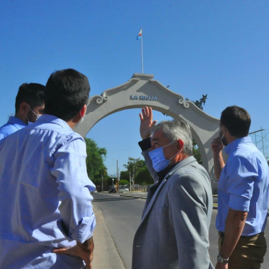 Recorrido de obras en la Capital