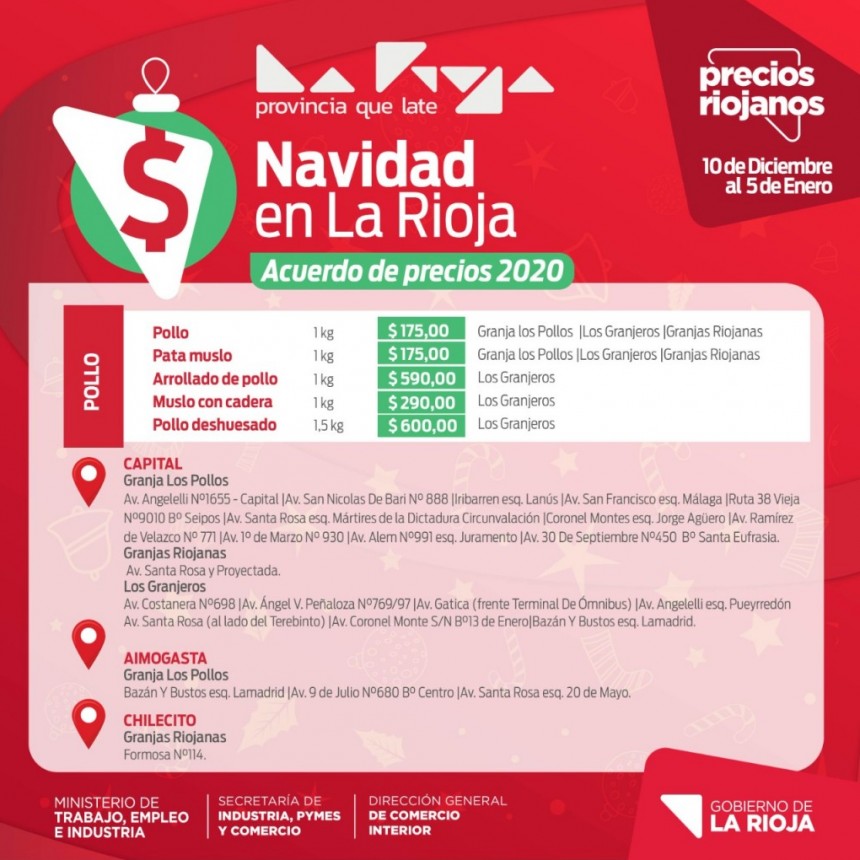 Canasta Navideña: Precios Riojanos se suma a las fiestas de fin de año