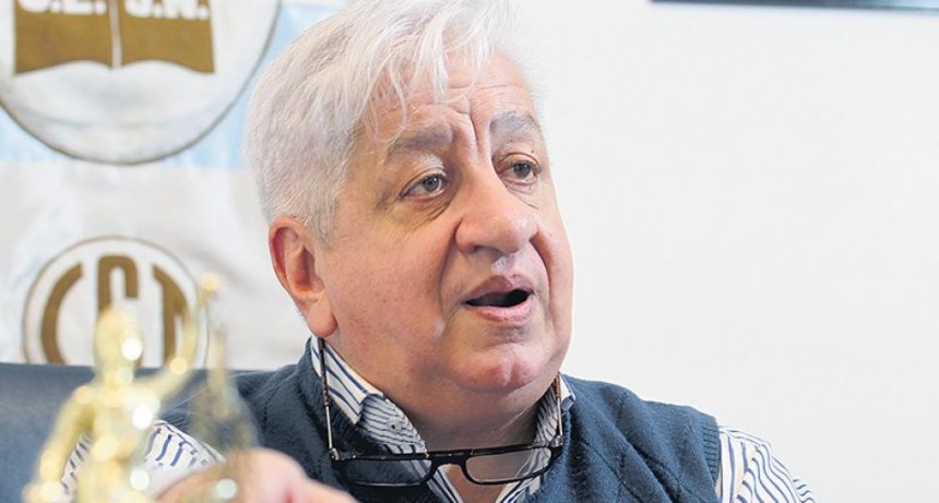 Julio Piumato está internado tras dar positivo de coronavirus