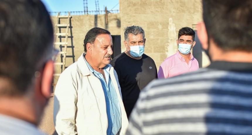 Visita de obra en mejoramientos habitacionales en la zona Sur