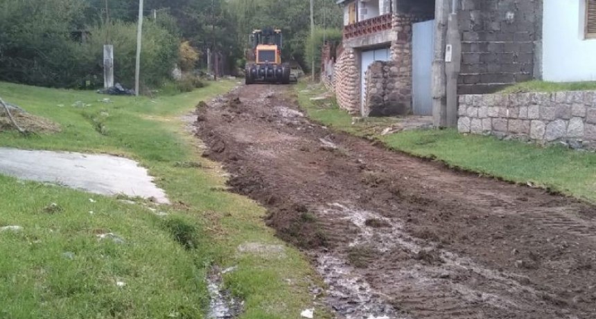 Catamarca: Siguen los trabajos en el Rodeo tras el intenso temporal de lluvia y viento
