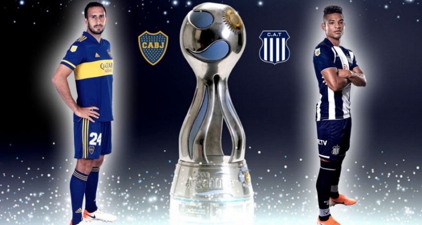 Talleres de Córdoba y Boca, juegan la final de la Copa Argentina