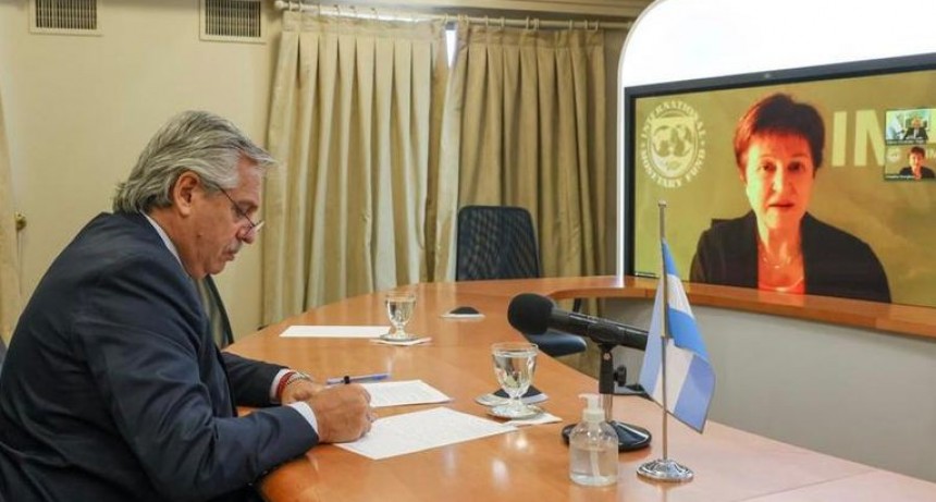 Fernández y Georgieva reconocieron 