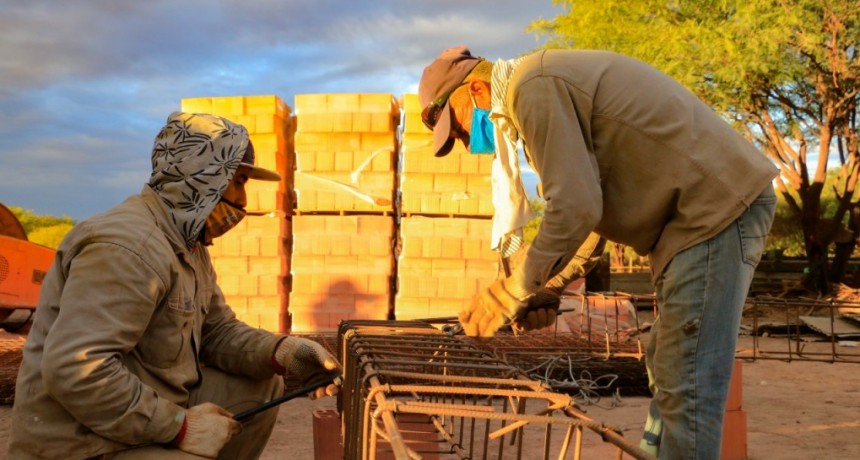 Por séptimo mes consecutivo, La Rioja lidera el empleo formal en la construcción 