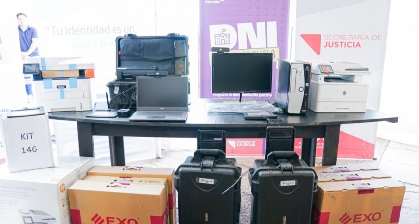 El Registro Civil recibió nuevo equipamiento para realizar DNI