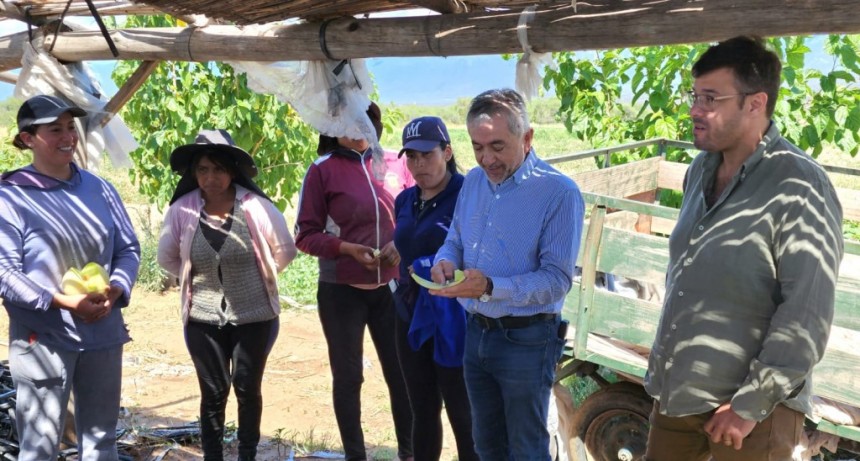 Armando Molina destacó la producción de alimentos con trabajo riojano y un estado presente   