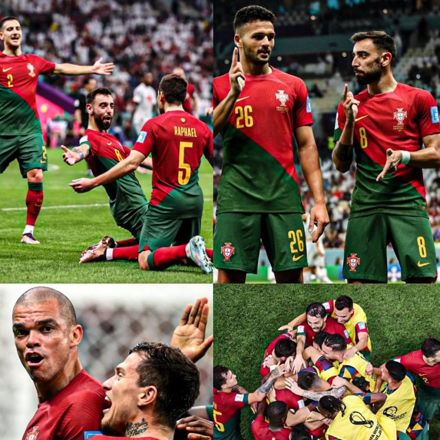 Qatar 2022: Portugal goleó 6-1 a Suiza y avanzó a los cuartos de final