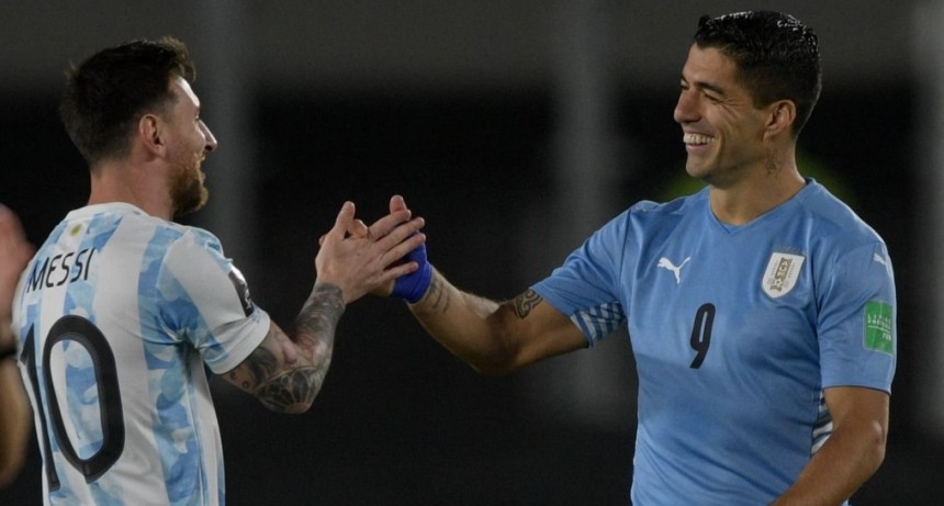 Luis Suárez a Messi: 