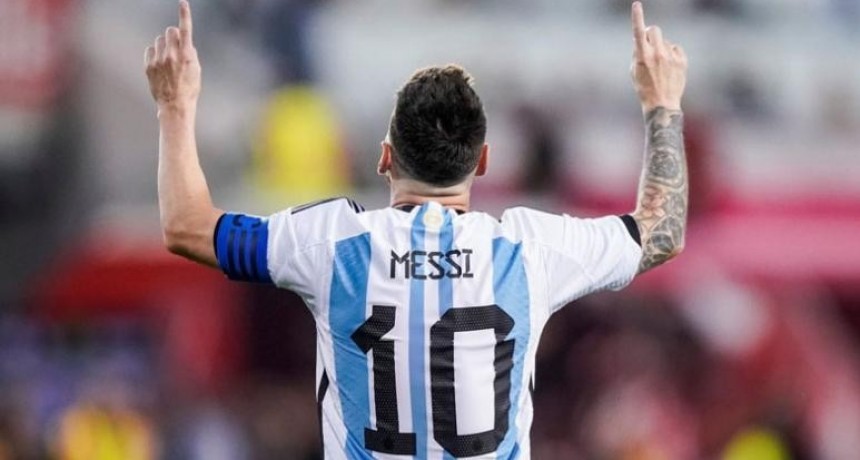   Qatar 2022: La camiseta de Messi 