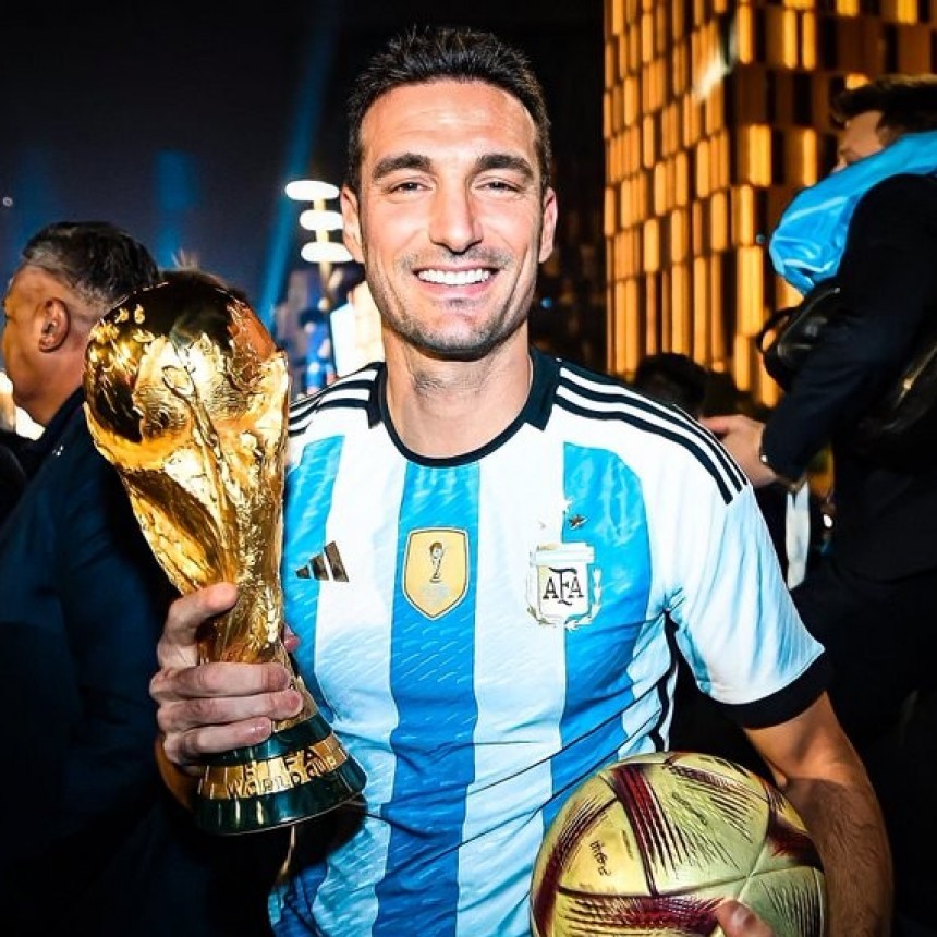 Hay Scaloni para rato 