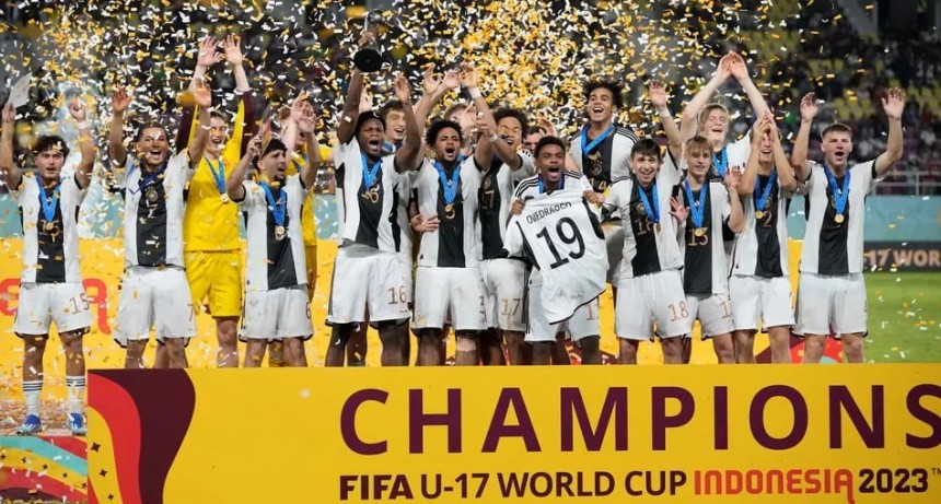 Mundial Sub-17: Alemania fue superior a  Francia en la final y se consagró campeón del mundo
