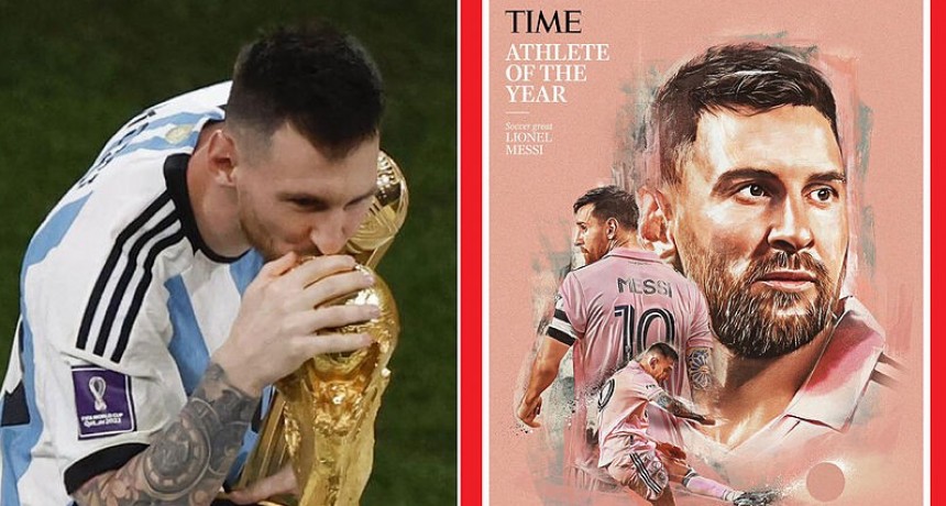 La Revista Time eligió a Messi como atleta del año