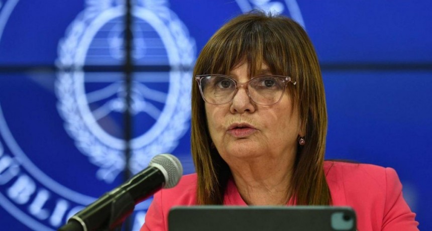 Bullrich presentó el nuevo protocolo antipiquetes