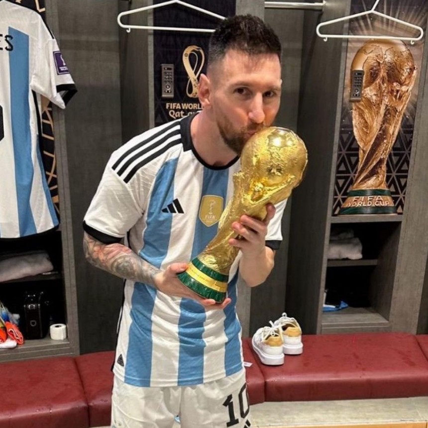 Messi y el mensaje por el primer aniversario de la Copa del Mundo Qatar 2022