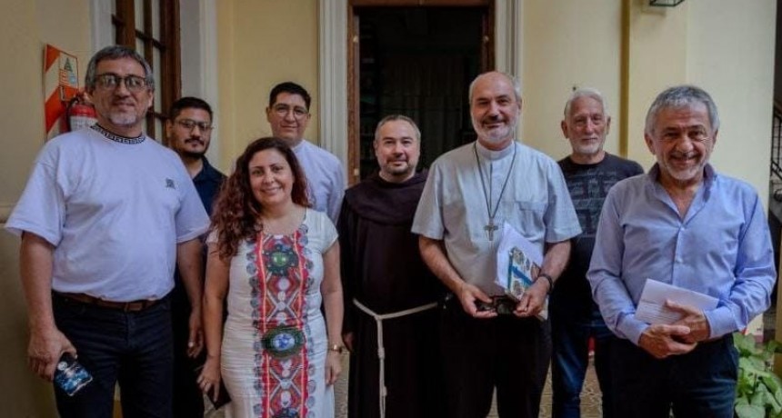 Tinkunaco: Autoridades provinciales y municipales se reunieron con el Obispo Braida