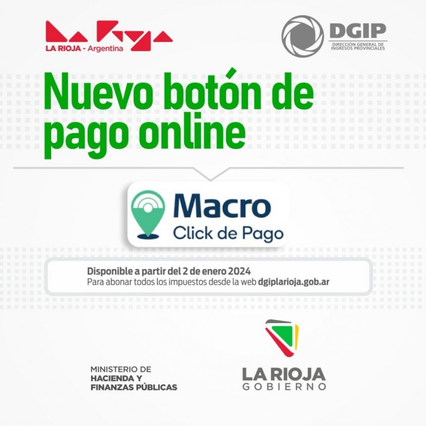 DGIP habilita nueva opción de pago online