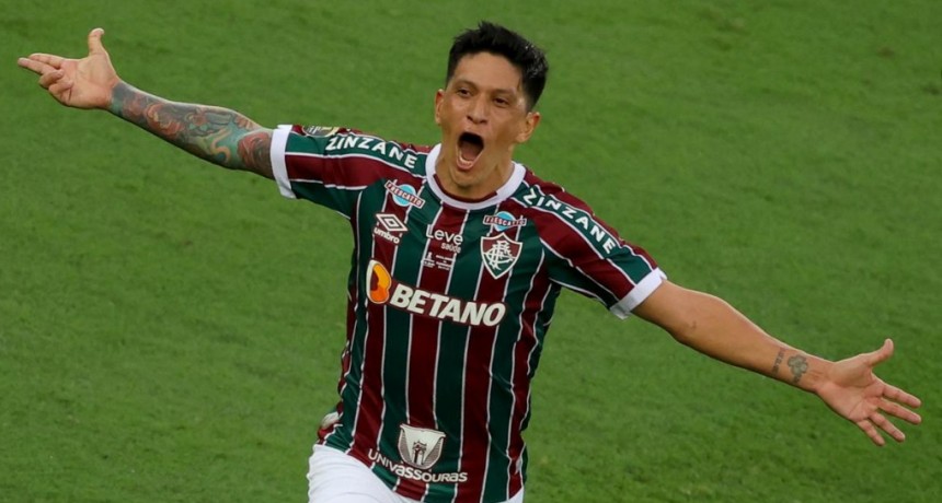 Germán Cano fue elegido como el mejor futbolista de América