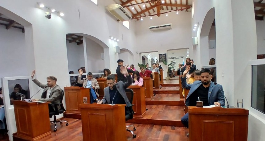 Concejales aprobaron el Presupuesto y la Ordenanza Impositiva 2025