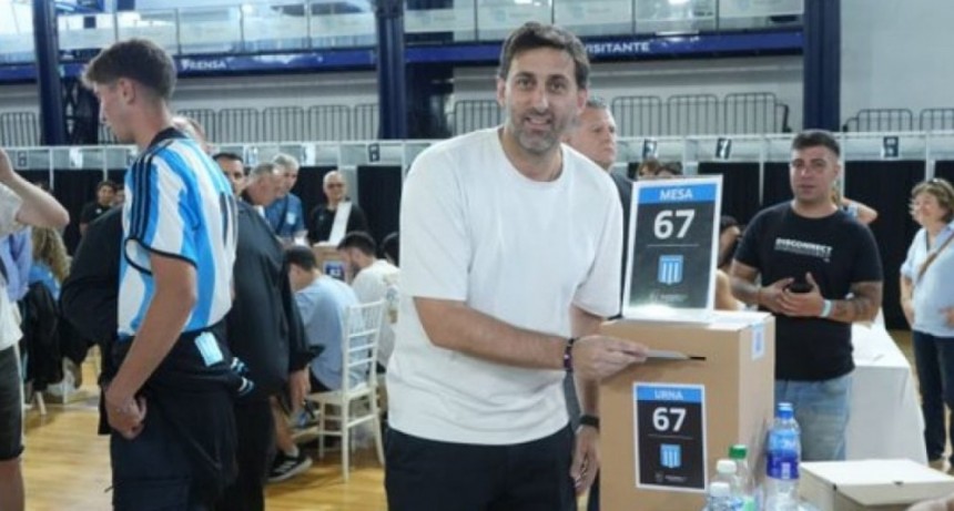 Diego Milito arrasó en las elecciones y es el nuevo presidente de Racing Club de Avellaneda