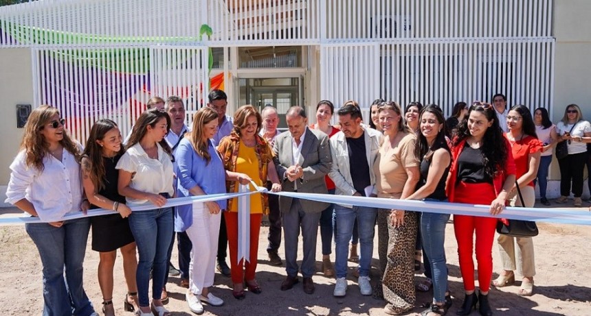 En Chamical se inauguró un Centro de Desarrollo Infantil para la contención y cuidado de las infancias