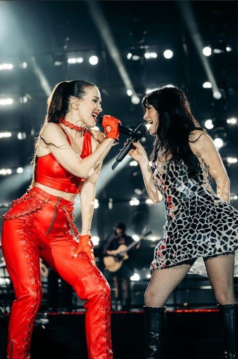 Multitudinario show de Lali en Uruguay con una invitada de lujo