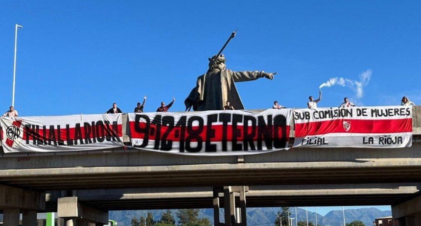 La Filial La Rioja del Club River Plate celebró los 7 años de la conquista de la Libertadores en Madrid